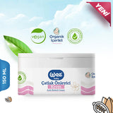 Wee Baby Organic Diaper Cream, 5.07 fl oz - Natural, Vegan, Dermatologically Tested Baby Care