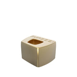 Aurezzi Gold 24K Gold-Plated Toothbrush Stand