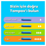 Tampax Compak Tampons with Applicator - 20 Count, Comfortable and Secure Period Protection