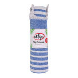 Eklips Turkish Towel Super Absorbent Quick Dry - Dark Blue Peshtamal Lightweight Beach, Bath, Travel, Gym - Elegant Design