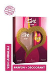 She Fun Deodorant Perfume Set for Women: Long-Lasting Fresh Scent, Alcohol & Paraben Free - 150ml Deo Spray + 50ml Perfume