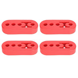 SPDZ1 Heavy-Duty Adjustable Polyurethane Exhaust Mount – Black or Red