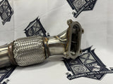 SPDZ1 K Series Header Downpipe 12-15 Civic Si & 13-15 Acura ILX Stainless Bellmouth