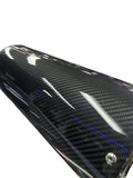 SPDZ1 Carbon Series Performance Muffler – 3” Inlet / 4.5” Burnt Tip (No-Weld Design)