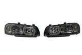 SPDZ1 Nissan Skyline R34 GTR Style OEM Replacement Headlights (Pair)