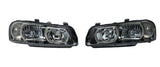 SPDZ1 Nissan Skyline R34 GTR Style OEM Replacement Headlights (Pair)