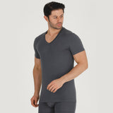 Men’s Bamboo V-Neck Undershirts 3-Pack
