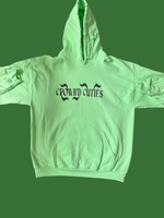 Mint Green Black Glitter Hoodie – Slayed in Style