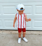 Stars & Stripes Bamboo Tank