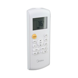 Midea RG57A6/BGEF Mini Split Air Conditioner Remote Control | LCD Temp Control | - 17317000A06740