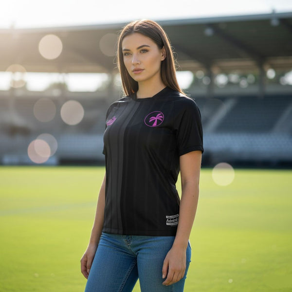 Grey Jersey, this unisex classic polo style meets high-performance VaporDraw fabric. Fully sublimated for bold, lasting graphics — built to play, built to inspire.