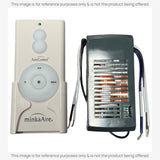 Anderic Substitute Kit for Minka-Aire AireControl 3 Speed Universal 256 Bit Handheld Ceiling Fan Remote Control Kit RCS223L [63T-AC83T-KIT]