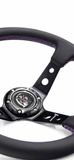 SPDZ1 Purple Lined Steering Wheel