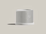 Modern Heart-Shaped Planter with Drainage & Saucer – Unique Valentine’s Day Gift for Plant Lovers, 3d Printed Planter Home Hosting Decor,