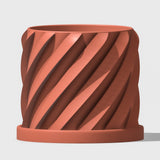 Thicc Spiral Plant Pot