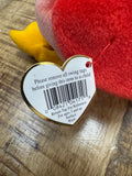 Rare Ty Beanie Baby Strut the Rooster 1996 – P.V.C. Pellets With Tag 14 Errors