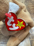 Ty Beanie Baby Wrinkles the Bulldog 1996 w/TAG ERRORS, -4103