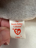 Ty Beanie Baby Jake The Mallard Drake Duck, 1997 1998  P.V.C. Pellets 14 Errors