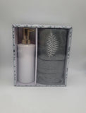 Serendipity Spa Collection 3 Piece Leaf Counter Top Set