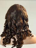 Brown Sugar Bounce – Loose Wave Lace Front Wig (Chocolate Brown)