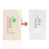 Anderic Substitute for Hampton Bay UC9050H Wired Ceiling Fan Wall Plate Remote Control CHQ9050H, UC9050H [CHQ9051T Wireless]