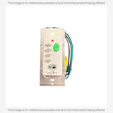 Anderic Substitute for Hampton Bay UC9050H Wired Ceiling Fan Wall Plate Remote Control CHQ9050H, UC9050H [CHQ9051T Wireless]
