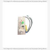 Anderic Substitute for Hampton Bay UC9050H Wired Ceiling Fan Wall Plate Remote Control CHQ9050H, UC9050H [CHQ9051T Wireless]