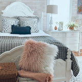 Kasentex Reversible All-Season Comforter Twin/Queen/King - Cozy Down Alternative Bedding