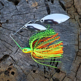 Reaction Tackle Lead Double Willow Blade Spinnerbait Jigs (3-Pack)