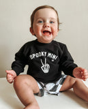 Organic Cotton Spooky Mini Crewneck Sweatshirt