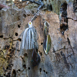 Reaction Tackle Lead Double Willow Blade Spinnerbait Jigs (3-Pack)