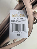 Michael Kors Jet Set Snap Pocket Leather Tote