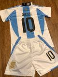 Lionel Messi Kids Soccer Argentina Home Jersey Set Youth & Toddler Sizes