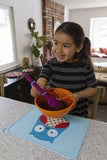 Blue 2 pack (medium with large holes)