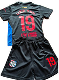 Lamine Yamal Black Barcelona Soccer Jersey Kids Toddler & Youth Sizes