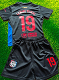 Lamine Yamal Black Barcelona Soccer Jersey Kids Toddler & Youth Sizes