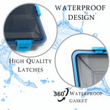 Reaction Tackle Standard Tackle Tray- Sturdy and Water Resistant with 4 Reliable Clips
