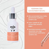 Mia Klinika Eye Care Serum - Reduce Dark Circles & Fine Wrinkles with Peptide Skincare