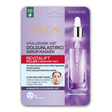 Loreal Paris Revitalift: Hyaluronic Acid Serum Mask - Intense Hydration & Fine Line Reduction - Plumping & Anti-Aging Face Treatment