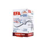 New Life Efa S-1200: High Potency Omega 3 Fish Oil Capsules | 720mg Omega-3, Gluten & Lactose-Free | Cardiovascular & Brain Health