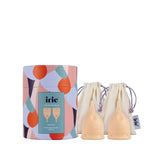 irie Nude Menstrual Cup Set Small 2-Pack