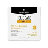 Heliocare Sunscreen Compact Powder SPF 50+ - Oil-Free, Portable Sun Protection with Pearl