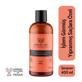 Ashley Joy Intensive Repair Shampoo: Strengthens, Moisturizes & Prevents Breakage - Rosemary & Plant-Based for Damaged, Weak Hair (13.53 fl oz)