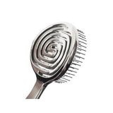 Nascita Pro 3D Flexi Kontrol Hair Brush - Silver Detangling Brush for Easy Hair Management