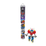 Plus Plus Mecha Bot 100 Piece Construction Toy for Kids - Creative Building Set, Reusable, Travel-Friendly