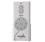 Minka-Aire AireControl 6-Speed 32 Bit Dimmer Handheld Ceiling Fan Remote Control - White - RC400, CR400T, 2AHC3CR400T