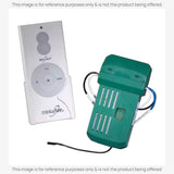 Anderic Substitute Kit for Minka-Aire AireControl 3 Speed Universal 256 Bit Handheld Ceiling Fan Remote Control Kit RCS223 [63T-AC83T-KIT]