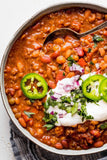 AUNT DOT'S CHILI WITH BEANS