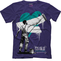 It's Okay To Start Over (Air Jordan 5 Grape) T-Shirt
