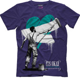 It's Okay To Start Over (Air Jordan 5 Grape) T-Shirt